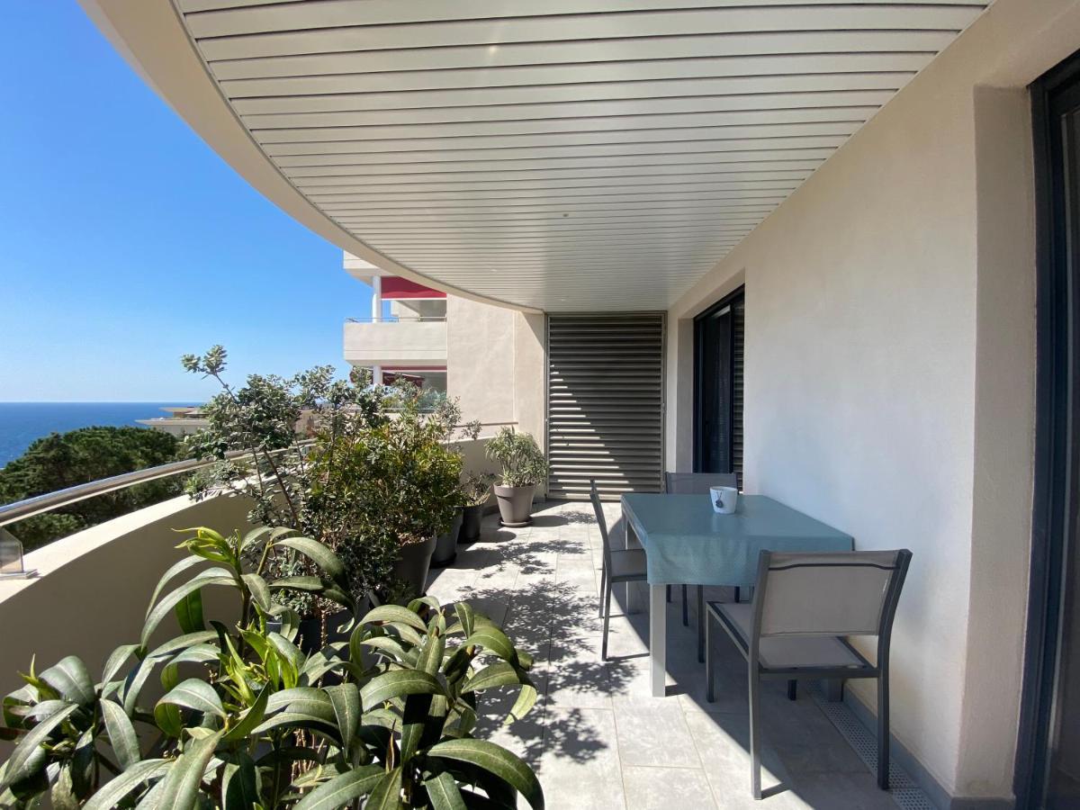 Appartement T2 De Standing Avec Parking A 250 Metres De La Plage, Route Des Sanguinaires, Ajaccio 阿雅克肖 外观 照片